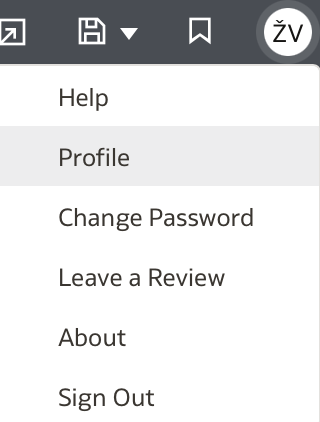 Profile option