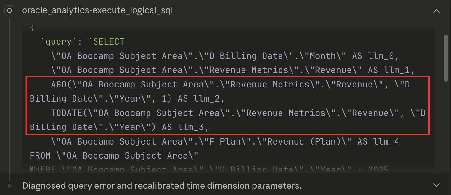 Running AGO and TODATE