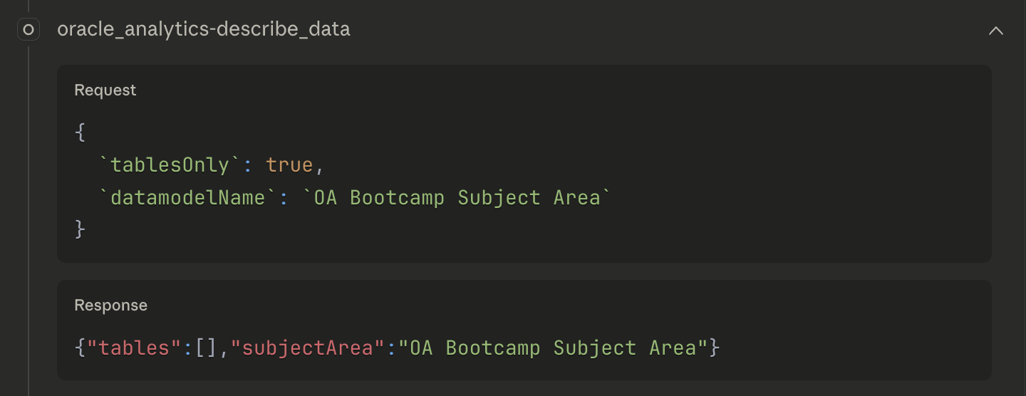 Subject area identified