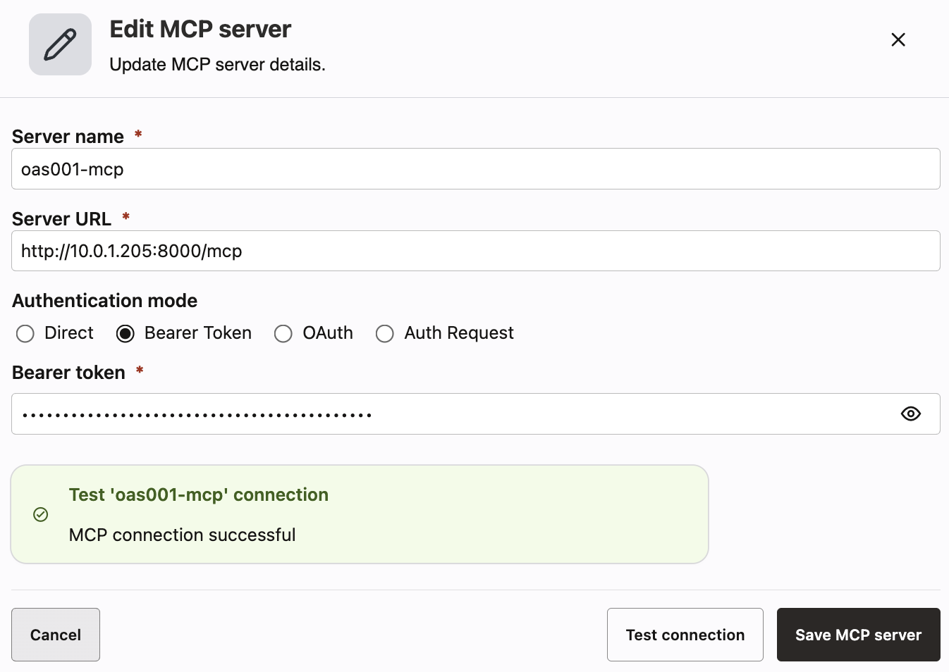 OPAF Add MCP server for oas001-mcp