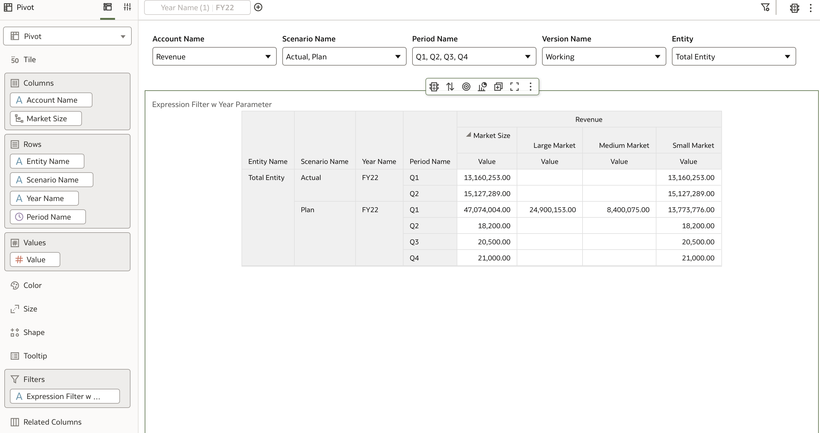 Filter using expr.filter with parameter