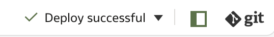 Deploy Successful