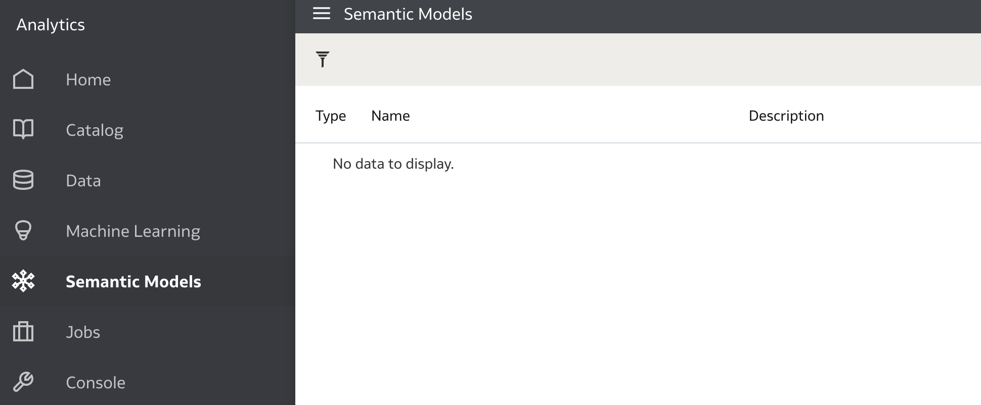 Semantic Models List