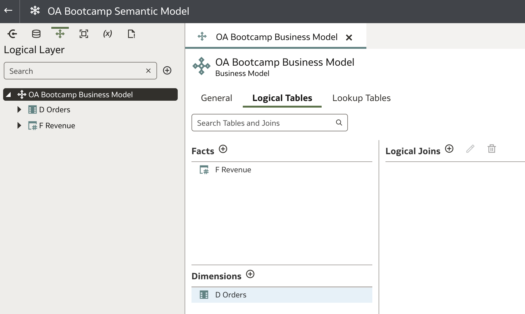 Expand Logical Model