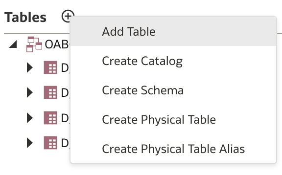 Add Table