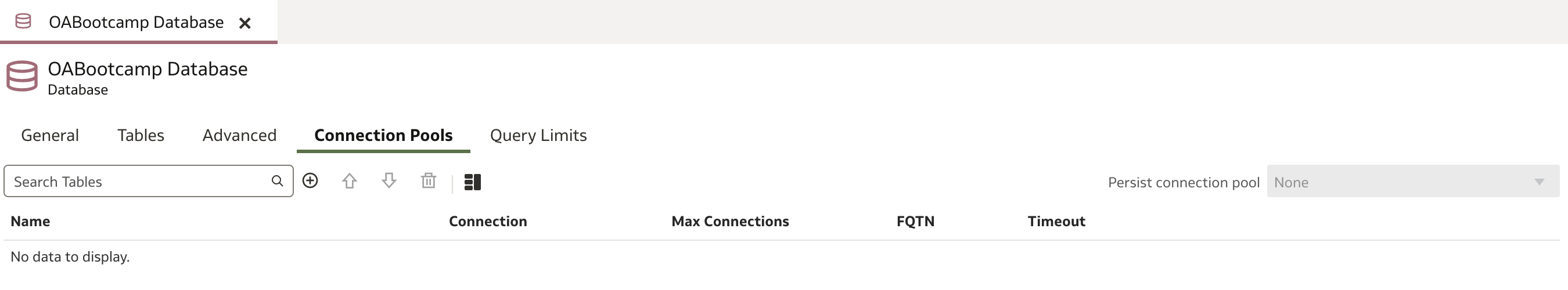 Connection Pools