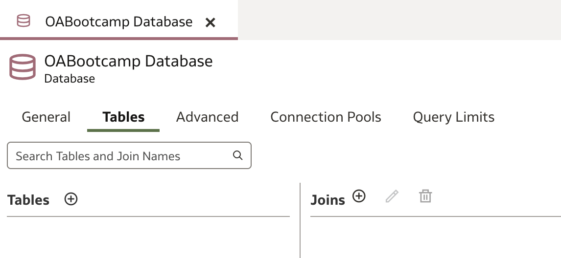 OA Bootcamp Database created