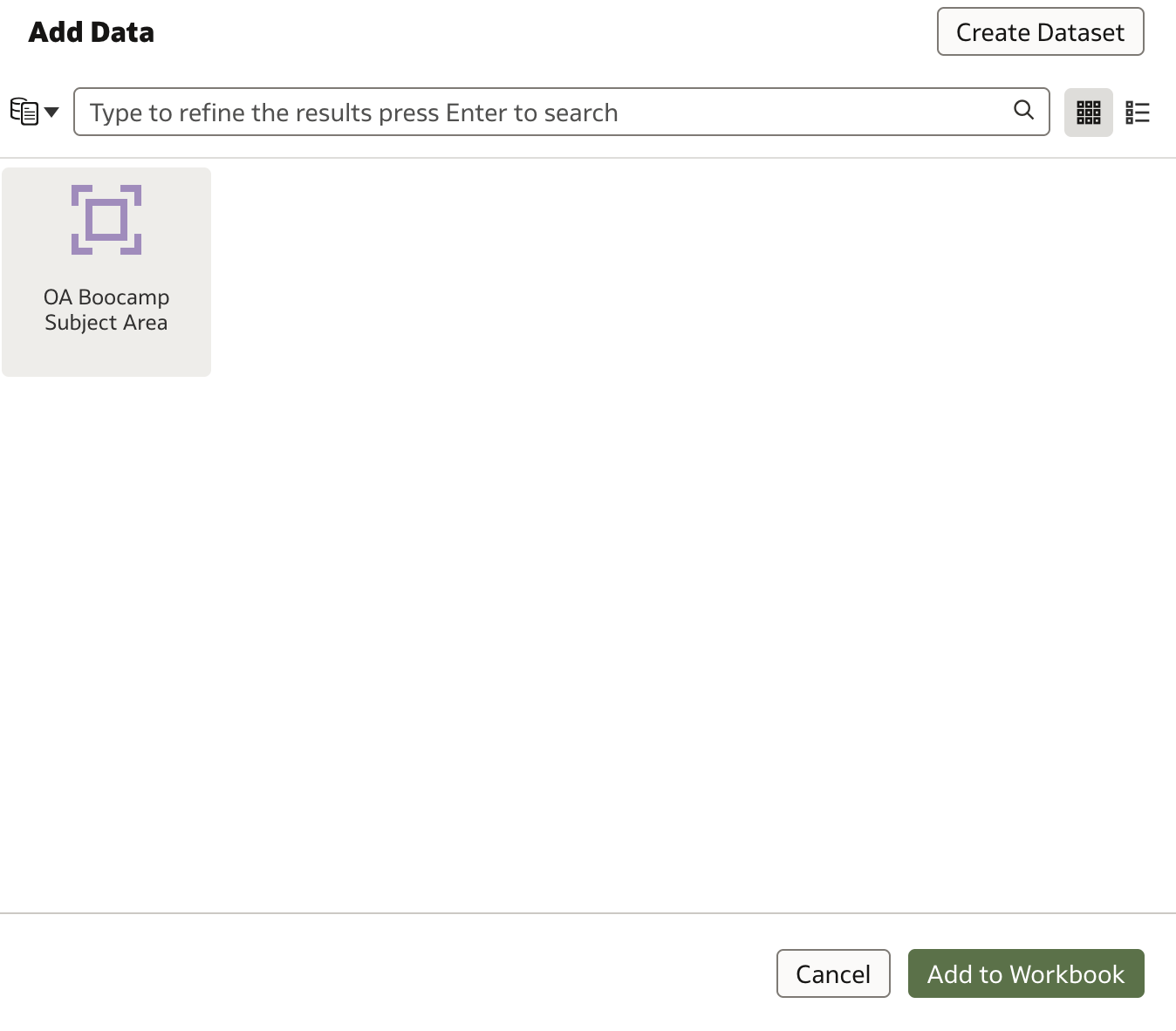 Add Data to Workbook