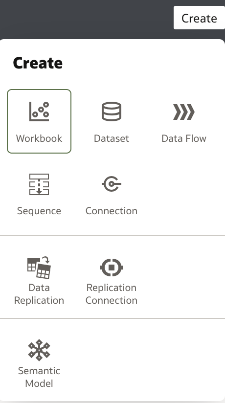 Create a new Workbook