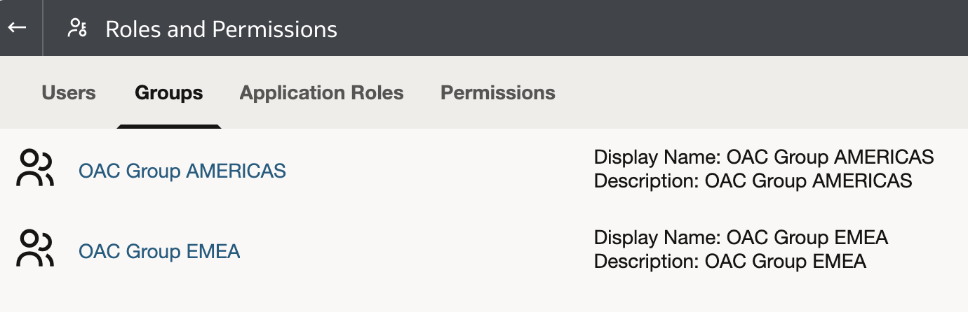Row-level Security - Groups