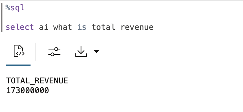 Simple SELECT Ai Query